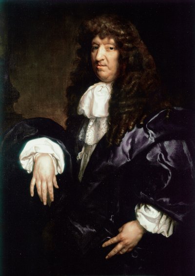 Samuel BUTLER, Retrato da década de 1670 (óleo sobre tela) de Gilbert Soest