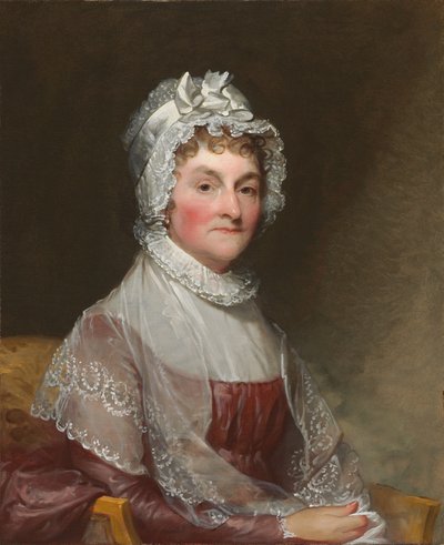 Abigail Smith Adams Sra. John Adams, 18001815. de Gilbert Stuart
