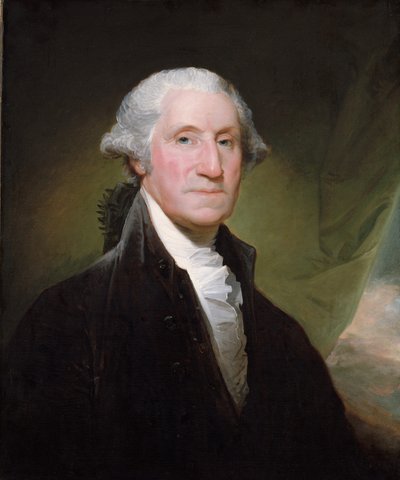 George Washington (1732-99) (óleo sobre tela) de Gilbert Stuart