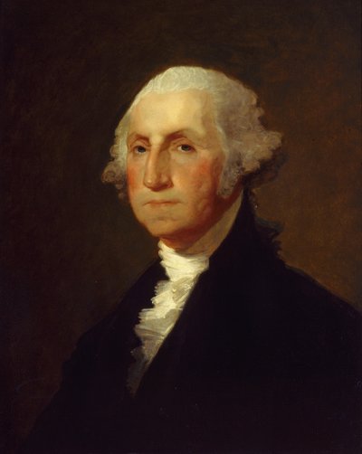 George Washington, c.1820 (óleo sobre painel) de Gilbert Stuart