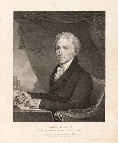 James Monroe de Gilbert Stuart