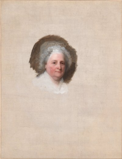 Martha Washington (O retrato do Ateneu) de Gilbert Stuart