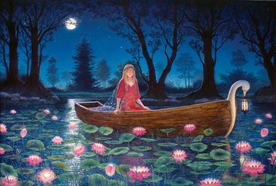 Nenúfares ao luar, 2002 de Gilbert Williams