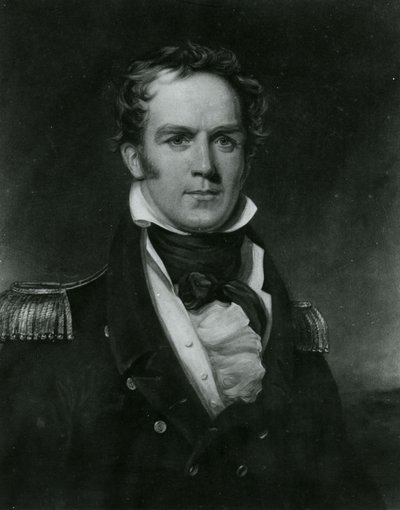 Capitão Hugh Clapperton, gravado por Thomas Lupton, 1828 de Gildon Manton