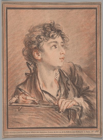 O jovem desenhador de Gilles Demarteau