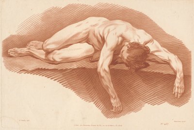 Academia (457) de Gilles Demarteau, the Elder after Carle Van Loo