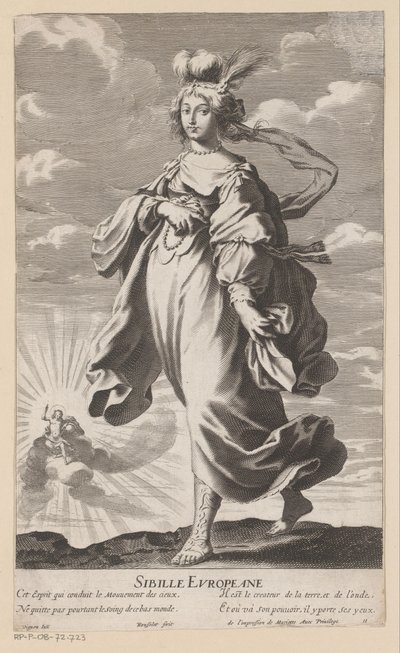 sibila europeia Sibille Europeane (título no objeto) Sibillen (título da série) Les Sibylles (título da série) de Gilles Rousselet