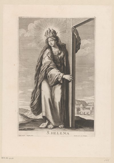 Santa Helena na cruz de Gilles Rousselet