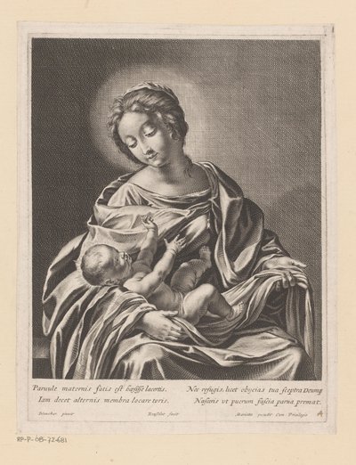 Maria com filho de Gilles Rousselet