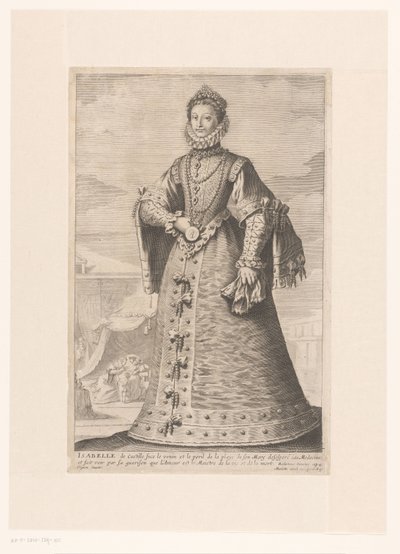 Retrato Isabel de Castela de Gilles Rousselet