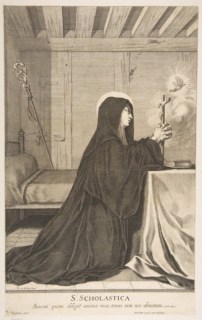 St. Scholastica. de Gilles Rousselet