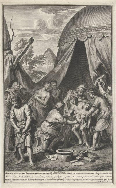 Circuncisão de Ismael de Gilliam van der Gouwen