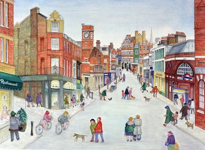 Heath Street, Hampstead de Gillian Lawson