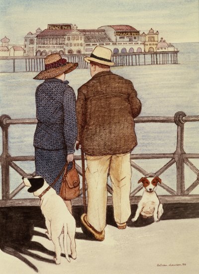 Olhando para o mar de Gillian Lawson