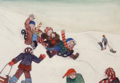 Tobogganing de Gillian Lawson