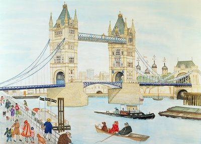 Tower Bridge, em Londres de Gillian Lawson