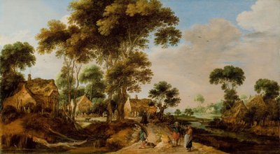 A Estrada do País de Gillis Claesz de Hondecoeter