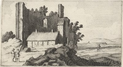 Capela em ruínas
Doze paisagens (título da série) de Gillis van Scheyndel (I)