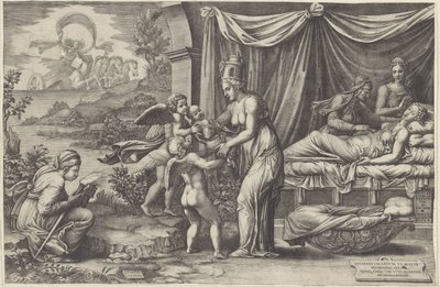 Alegoria de Nascimento de Giorgio Ghisi