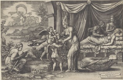 Alegoria da Natividade de Giorgio Ghisi