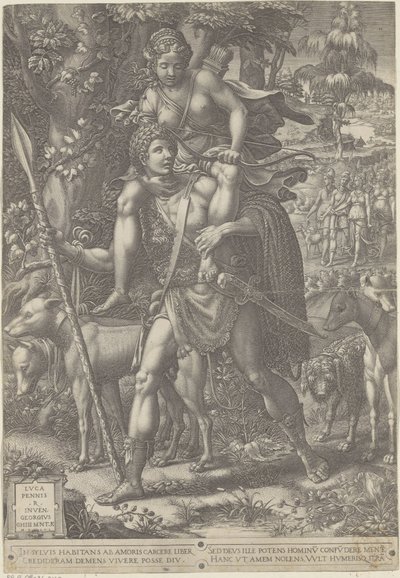 Alegoria op de Jacht
Alegoria da Caça de Giorgio Ghisi