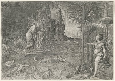 Alegoria da vida de Giorgio Ghisi