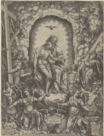 Santíssima Trindade de Giorgio Ghisi