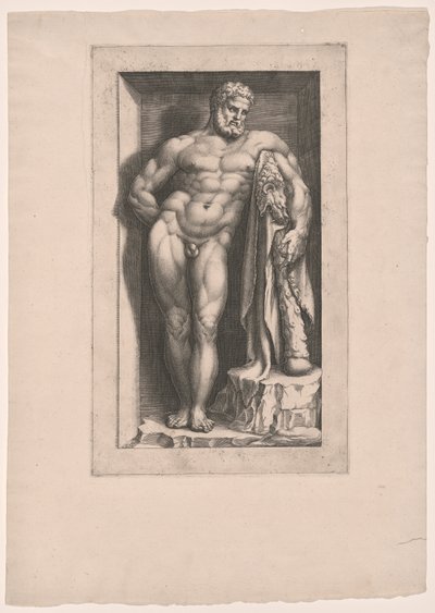 O Hércules de Farnese de Giorgio Ghisi