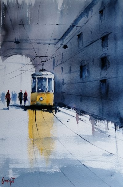 Elétrico Amarelo, Chuva na Cidade de Giorgio Gosti