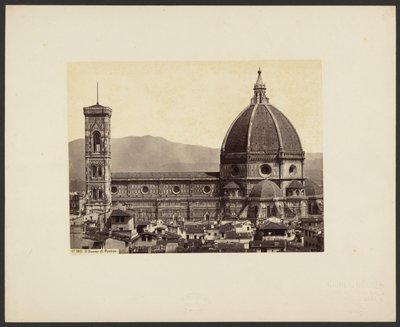 Florença, o Duomo de Giorgio Sommer