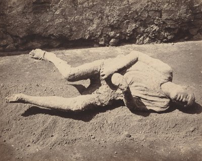 Elenco humano, Pompeia, 1873 (foto) de Giorgio Sommer