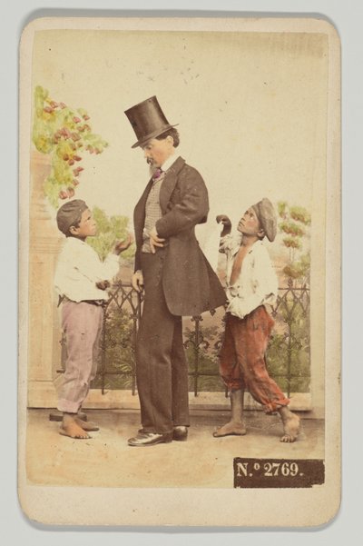 Cena popular napolitana de Giorgio Sommer