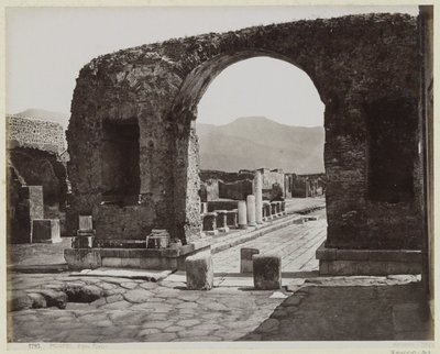 Escavações de Pompeia de Giorgio Sommer