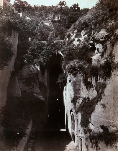 Vista da Piedigrotta em Napoli de Giorgio Sommer