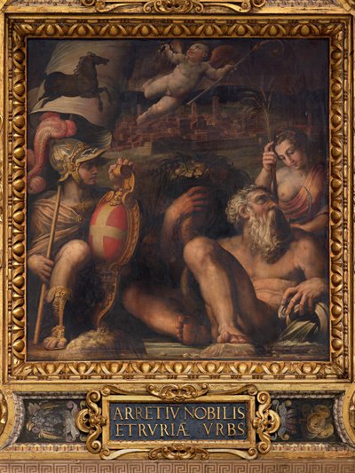 Alegoria de Arezzo de Giorgio Vasari