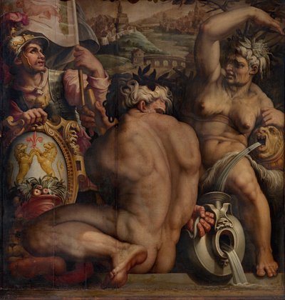 Alegoria de Casentino, 1563-1565 de Giorgio Vasari
