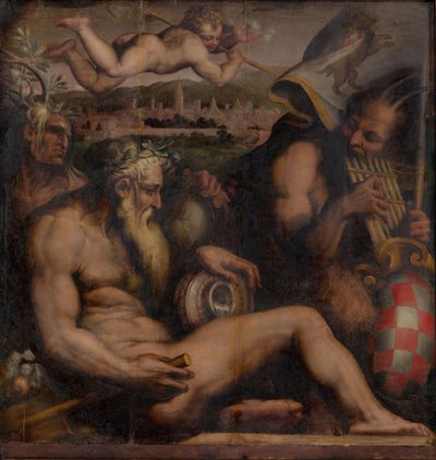 Alegoria de Pistoia, 1563-1565 de Giorgio Vasari