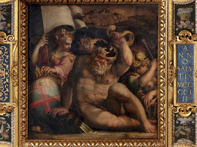 Alegoria da Romagna de Giorgio Vasari
