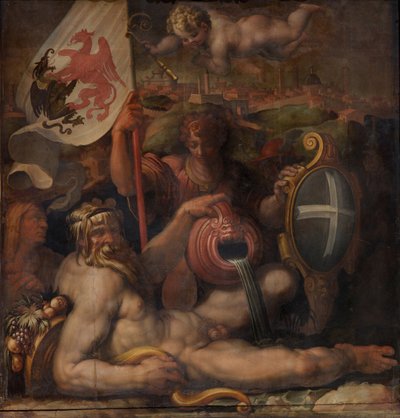 Alegoria de Volterra, 1563-1565 de Giorgio Vasari