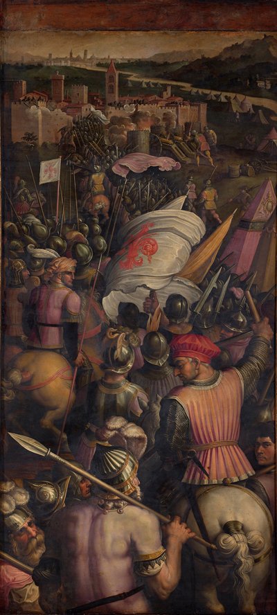 Captura de Cascina, 1563-1565 de Giorgio Vasari