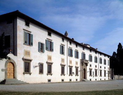 Fachada da Villa Medicea de Castello, cerca de 1538 de Giorgio Vasari