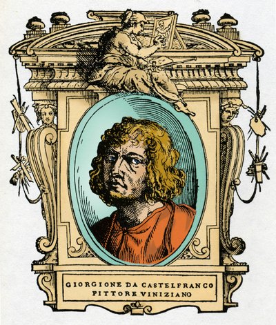 Retrato de Giorgione (Giorgio Zorzi de Giorgio Vasari