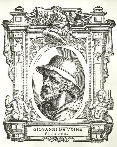 Retrato de Giovanni da Udine de Giorgio Vasari