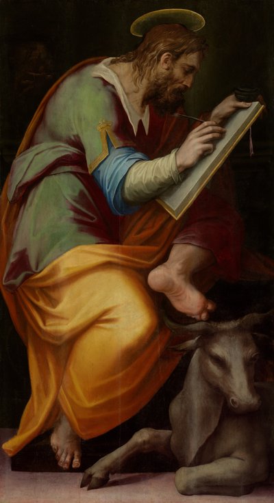 São Lucas, 1570-1571. de Giorgio Vasari