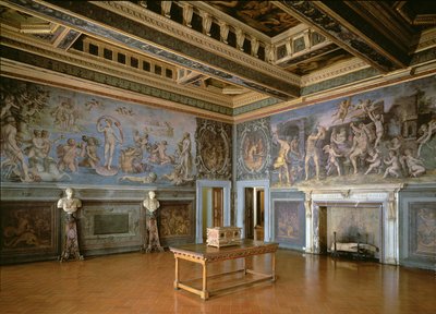 O Salão dos Elementos, 1555 de Giorgio Vasari