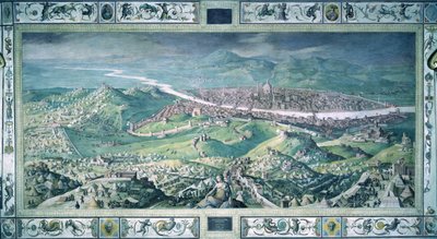 O cerco de Florença de Giorgio Vasari