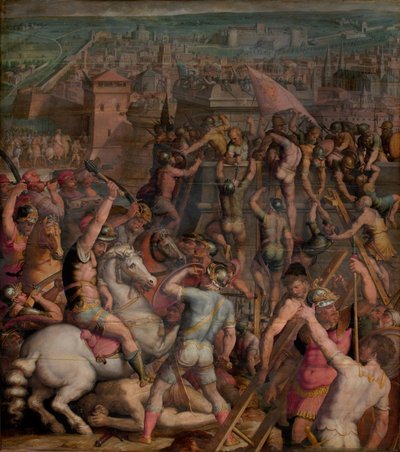 A tomada de Milão, 1555-1562 de Giorgio Vasari