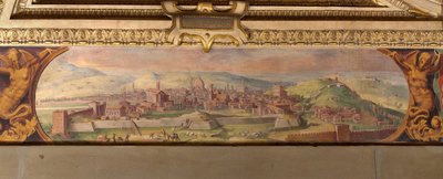 Vista de Florença, 1557-1558 de Giorgio Vasari