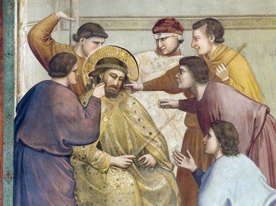 Flagellation of Christ, Detail from Life and Passion of Christ, de Giotto de Giotto (c.1266 1337)