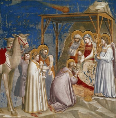 A Adoração dos Magos de Giotto (c.1266 1337)